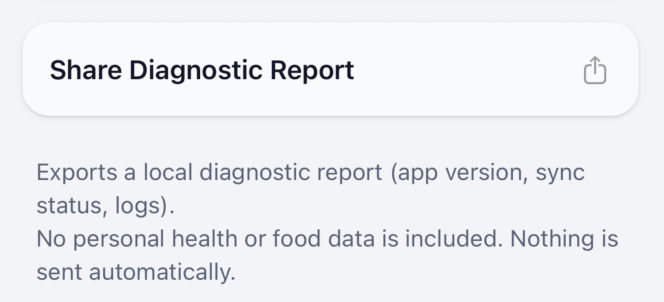 Diagnostic Report